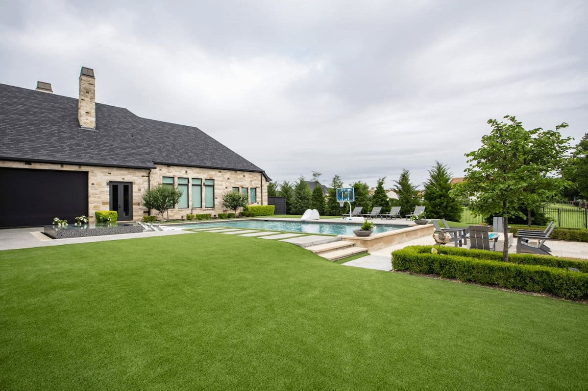 best time to lay artificial grass