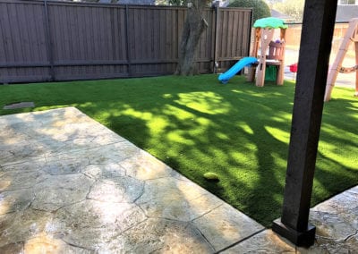 Synthetic Grass Play Area