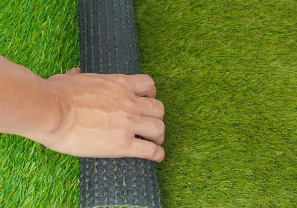 Artificial turf installation