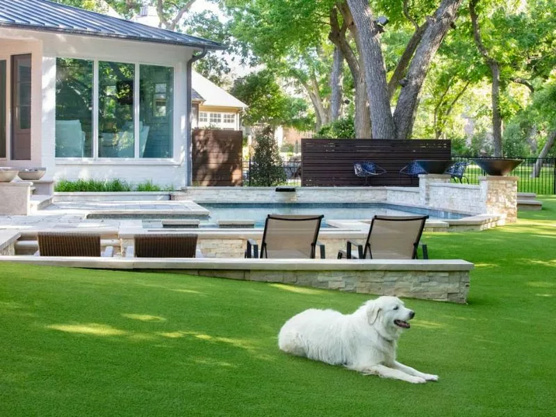 how to keep artificial grass cool