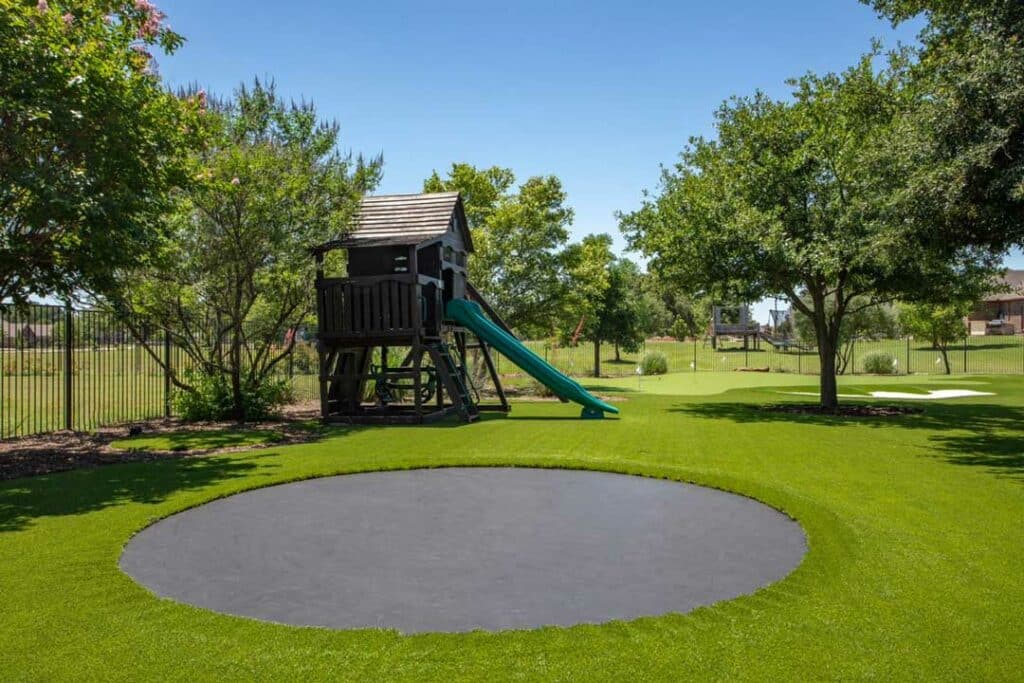 playground turf install dfw turf solutions