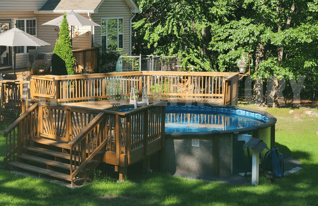 12 Above-Ground Pool Landscaping Ideas