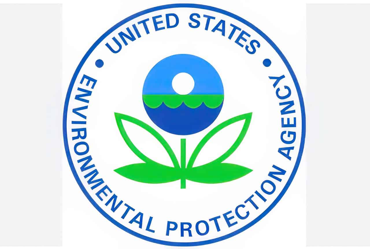 Official logo of the United States Environmental Protection Agency, featuring a stylized blue and green flower inside a circle.