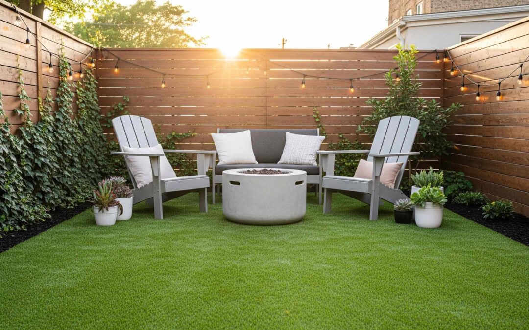 9 SMALL BACKYARD IDEAS USING ARTIFICIAL GRASS