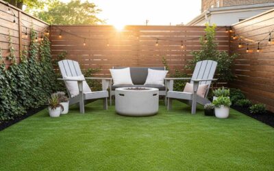9 SMALL BACKYARD IDEAS USING ARTIFICIAL GRASS